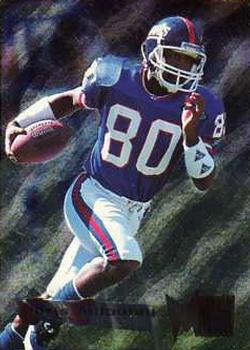 Chris Calloway New York Giants 1995 Fleer Metal NFL #125